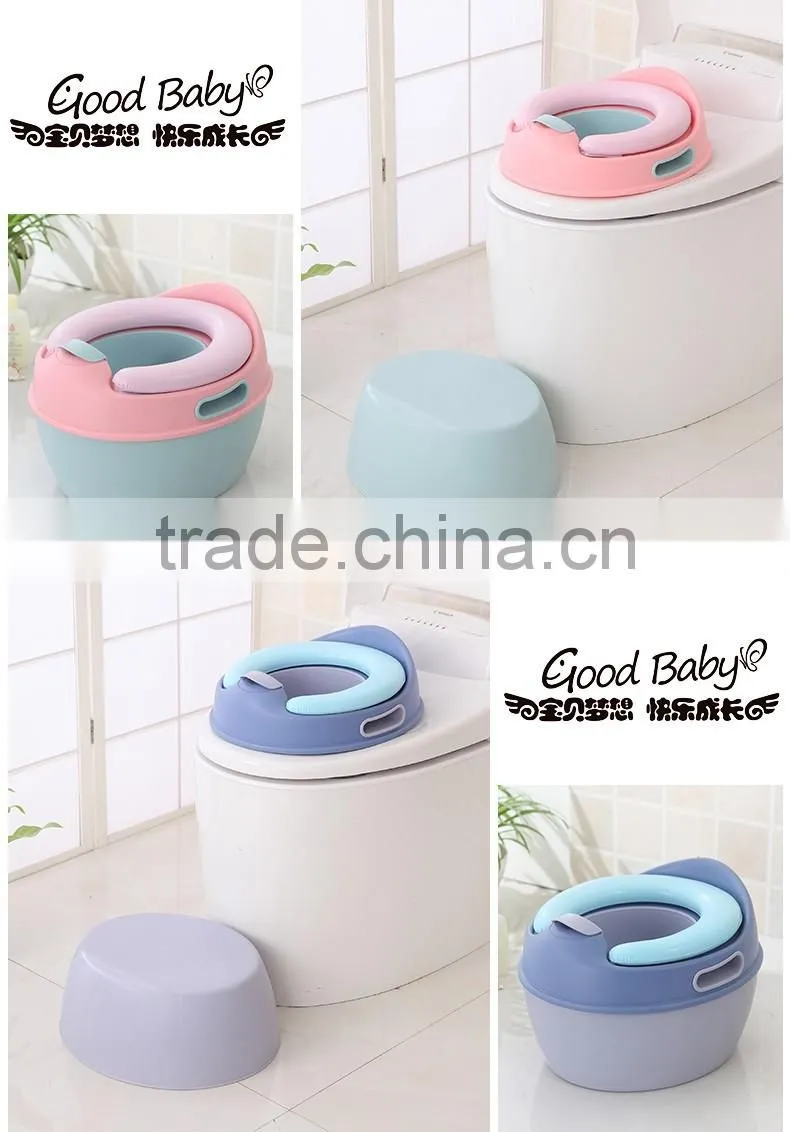Plastic potty children urinal, PP children urinal, plastic baby sitting urinal