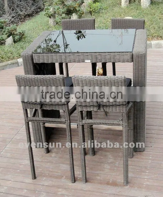 Rattan bistro set