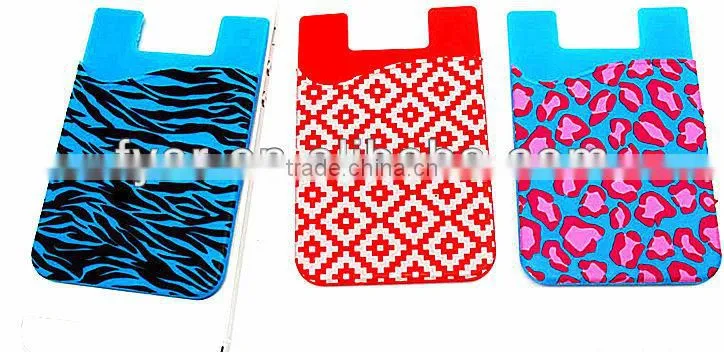 3m sticker wallet card holder with stand for mobile phone