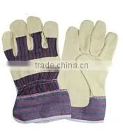 NMSAFETY cow split truck driver leather construction working gloves