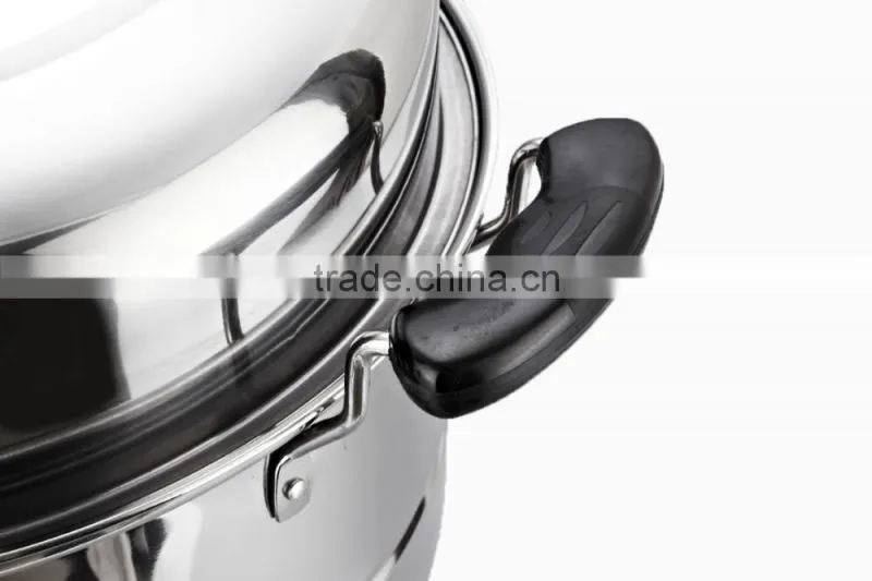 24cm Double lalyer Stainless Steel Steamer Pot Food Steamer