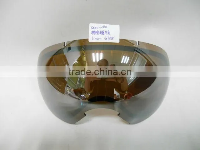 FDA & CE certificate ski goggle elastic,mirror lens ski goggle,