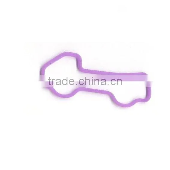 Shaped rubber bands