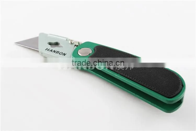 Carbon steel six blade quick-change folding cutting blade knife, utility knife/cutter/six blade