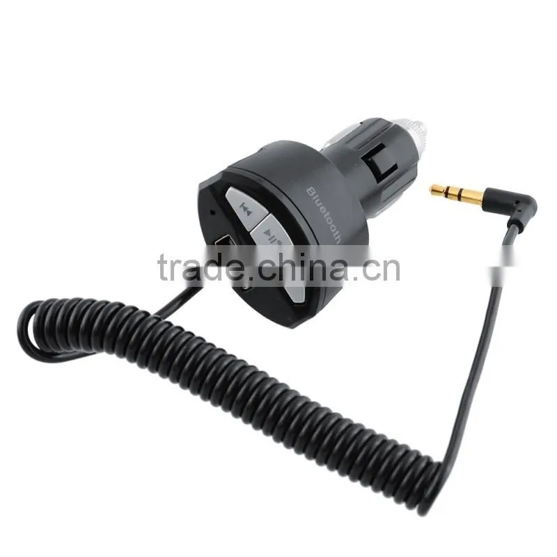 Bluetooth Audio Receiver with car charger Hands free Calling mp3 stereo speaker