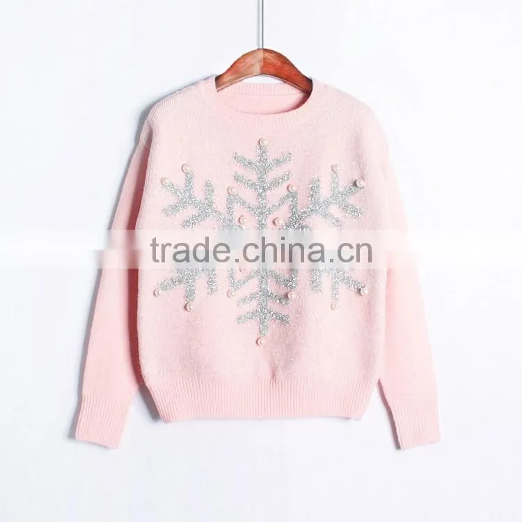 2017 Fashion Sweater New Design Winter Women Knitted Pullover Christmas Sweater