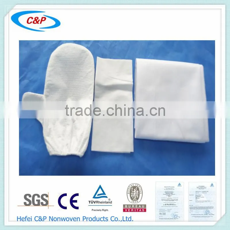 Unbeatable Price White Good Spunlace Plain Baby Blanket with CE Approved Sale Directly