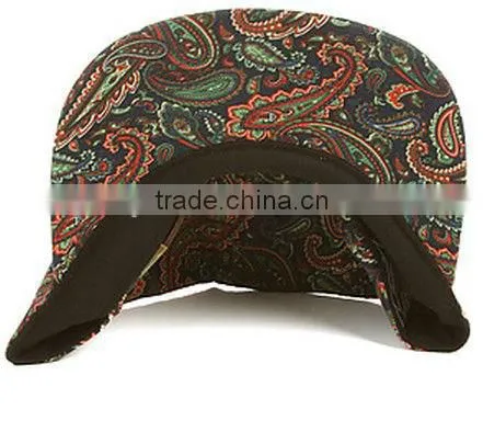 Spring causal cap custom 5 panel colorful flat brim hats