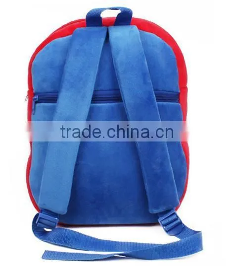 High quality backpack cheap backpack with wheels cartoon animal school bag