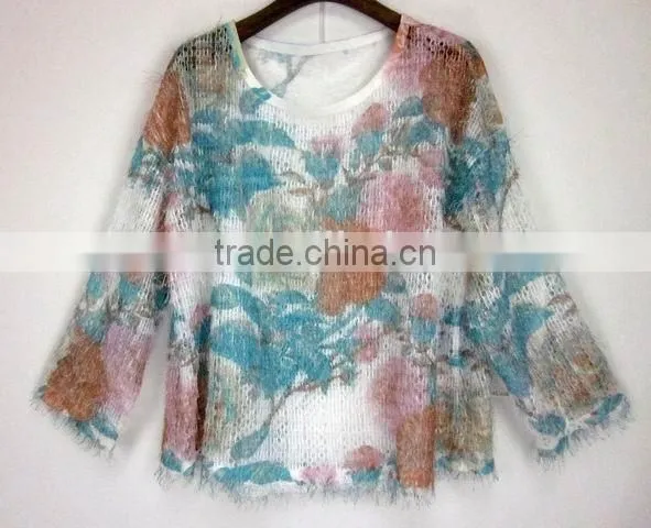 OEM production in china sweater viscose sweater big size mama sweater
