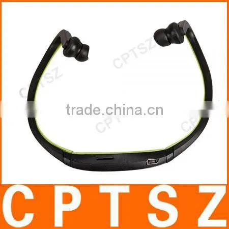 Sport Wireless Headset Headphone MP3 Music Player TF card support