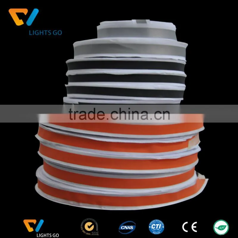 custom polyester webbing logo/glowing webbing/construction colored webbing