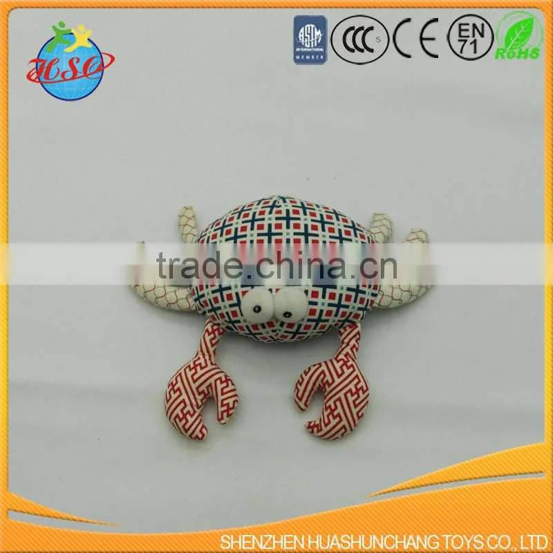 Sea animals plush stuffed Crab toy