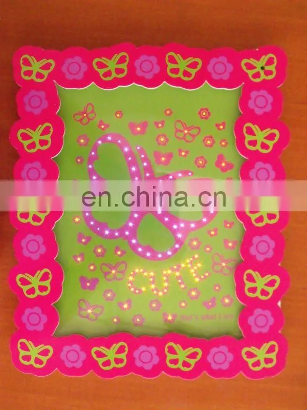 decorative wall hanging arts and craft with led