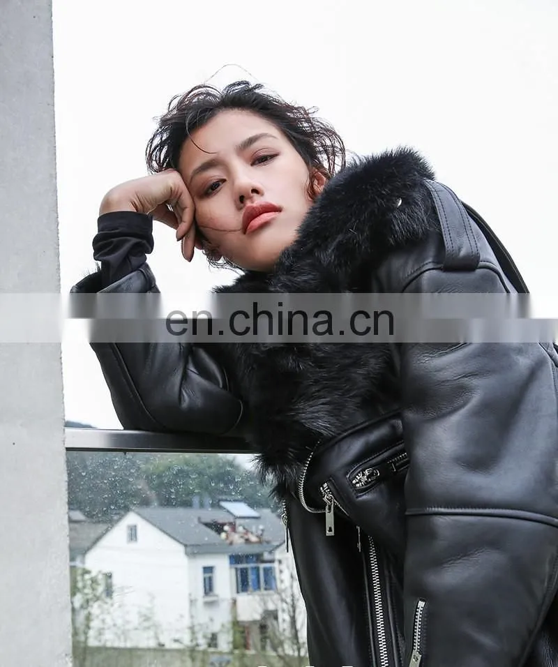 High Quality Fashion Spring Tuscan Leather Jacket Sheep Leather Jacket