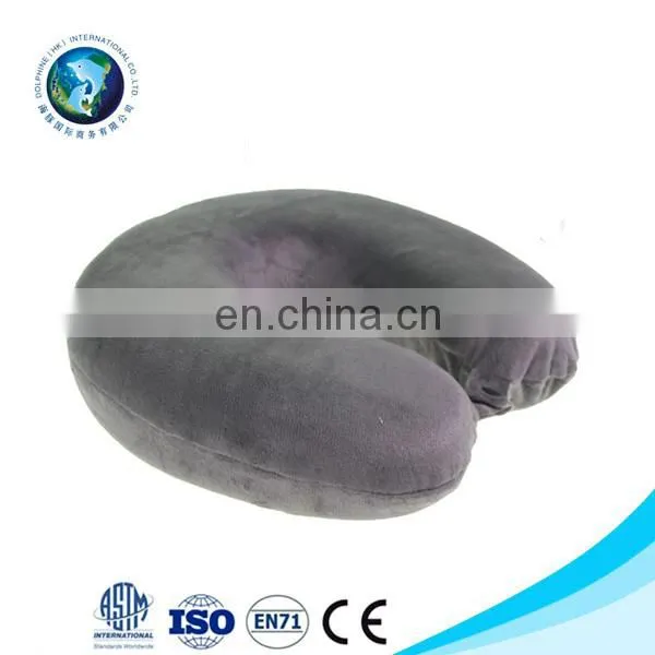 U shape headrest memory foam neck pillow car flight travel