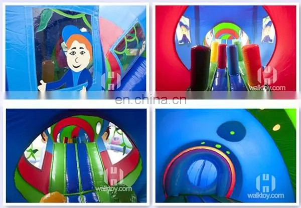 HI factory price large inflatable tunnel animal game for adult