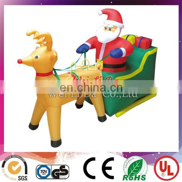 indoor inflatable santa
