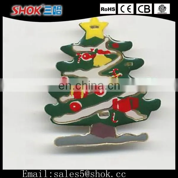 2015 New Novelty Different Design&Shape LED Display Badge/Cheap Custom Badge For Christmas Celebration