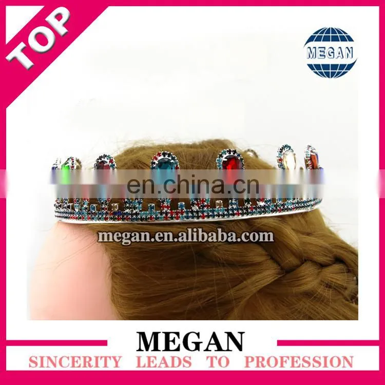 High Quality Rhinestone Crowns Tiara Wedding Crown Promotion