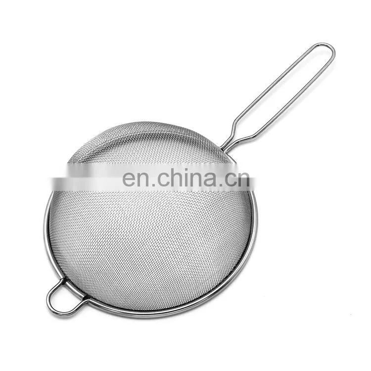 Stainless Steel Mesh Filter Strainer with Handle