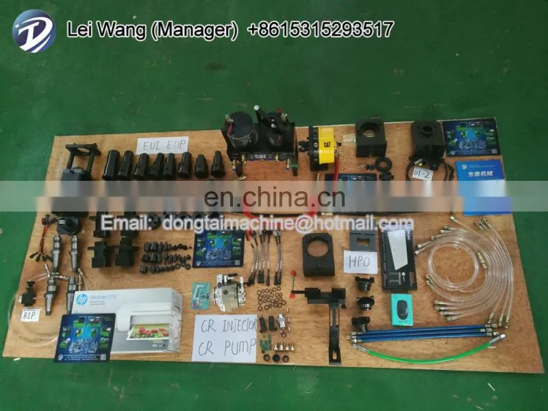 common rail pump and injector test bench cr738