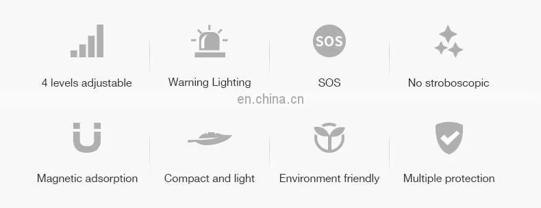 portable waterproof rechargeable emergency Light led work light rechargeable With magnetic