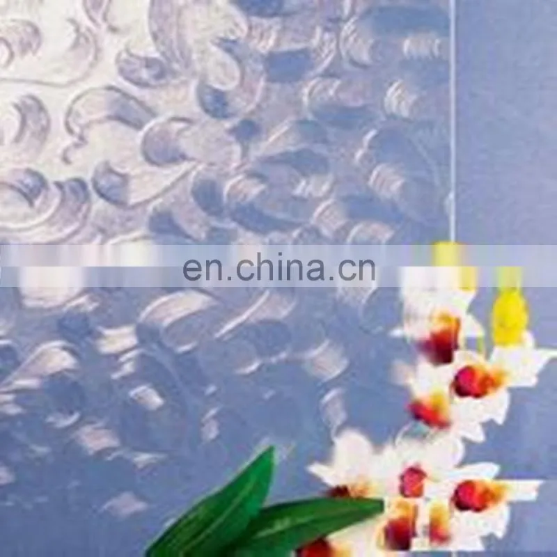 3.2mm 4mm solar patterned glass glass