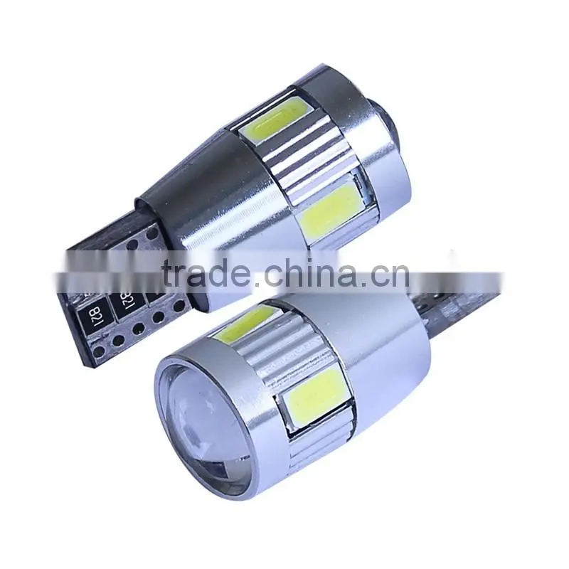 canbus T10 194 259 6SMD Samsung 5630smd pure white 6000K 12V 24V Interior Dome Car License Plate indicator light