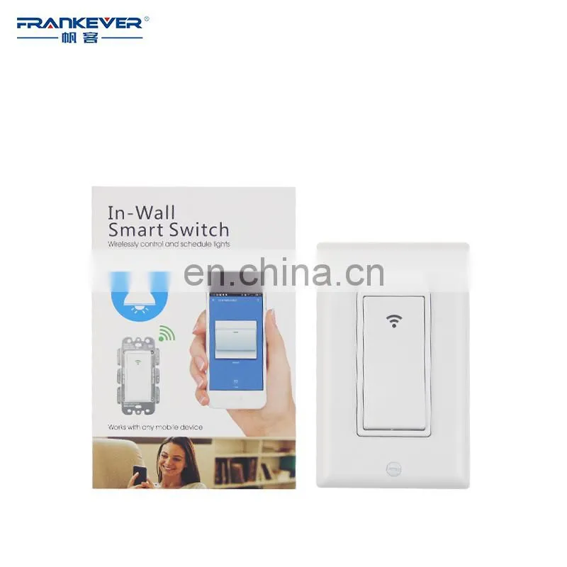 800W/Gang Max 10A Wifi Smart Mechanical Touch Feeling Switch