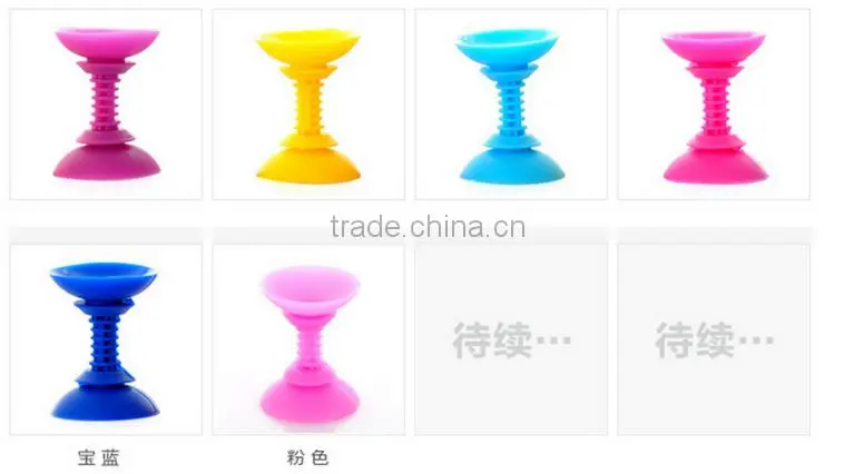 Attractive 180 Degree Rotating Dual Head Silicone Holder Function Sucker Cable Winder