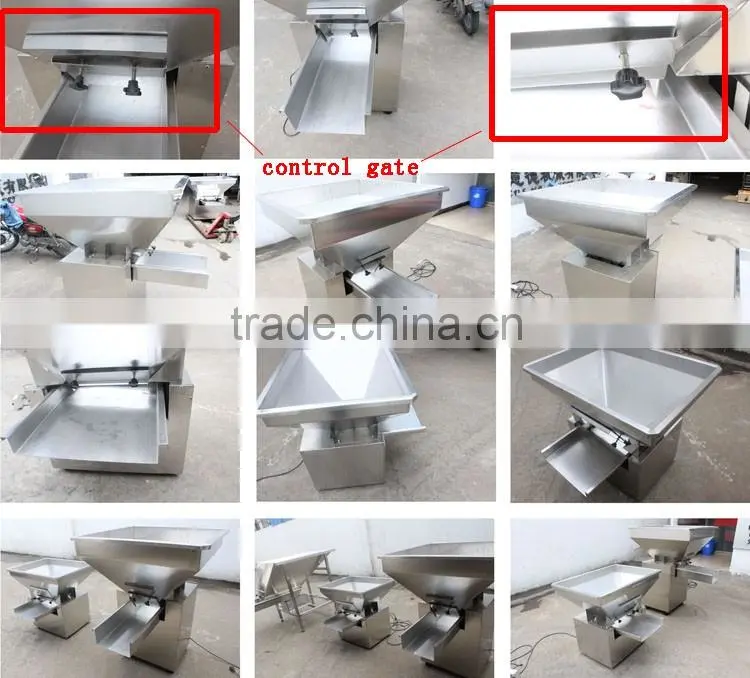 Small conveying capacity Vibratory Filling Feeder / vibratory feeder stainless