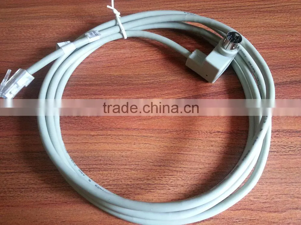 Magtek 22517580 22517559 Mini MICR Ethernet Rj45 to 9 pin mini din Cable