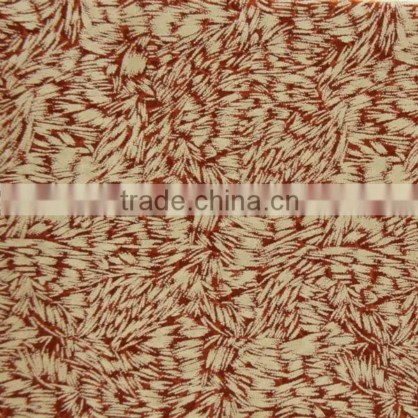 flocked sofa car seat upholstery fabric