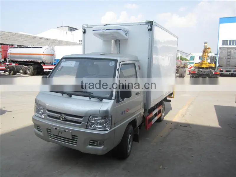 Foton 1ton refrigerated tank truck