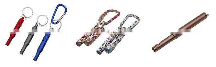 China wholesale new arrival top quality metal whistle key finder