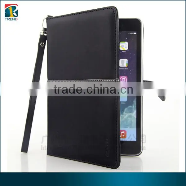 wholesale protective folding flip leather stand case for ipad mini