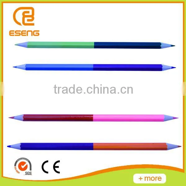 24 custom natural wood colored pencil