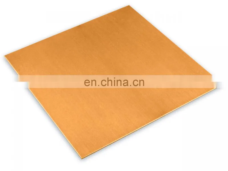 99.9% Purity Copper Sheet C101