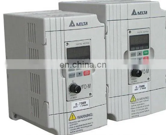 Delta Inverter VFD015A43B VFD-A Series 1.5KW 3 PH 380V 4.2A High Function Low Frequency Inverter