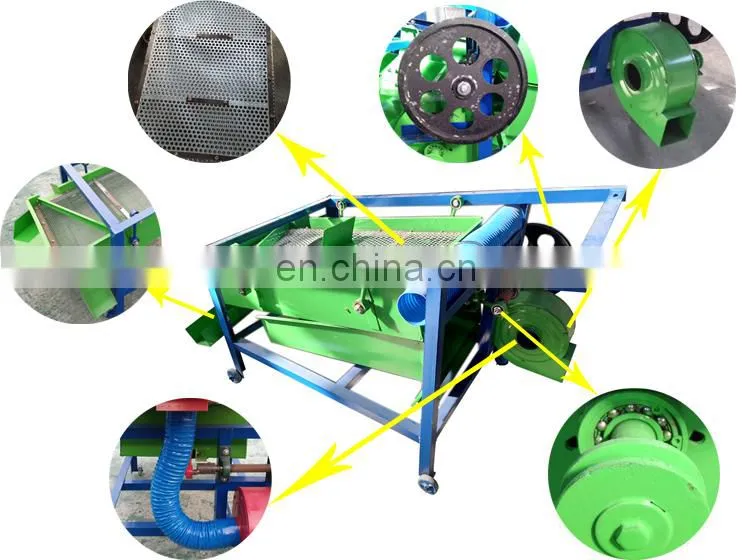 Grain Corn Bean Seed Rice Processing Grader Screening Cleaning Sorting Machine