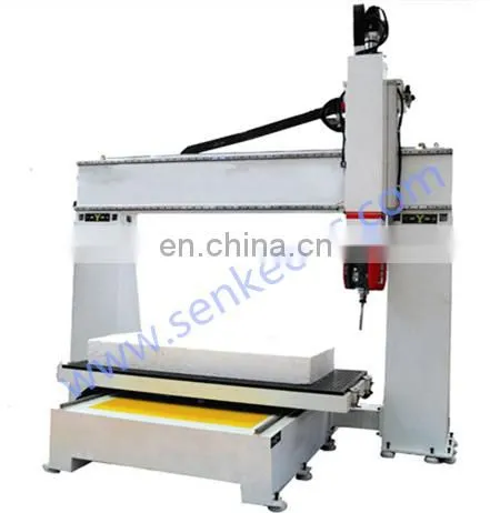 OSAI system 7.5kw Italy HSD servo motor square hobby cnc milling machine 5 axis
