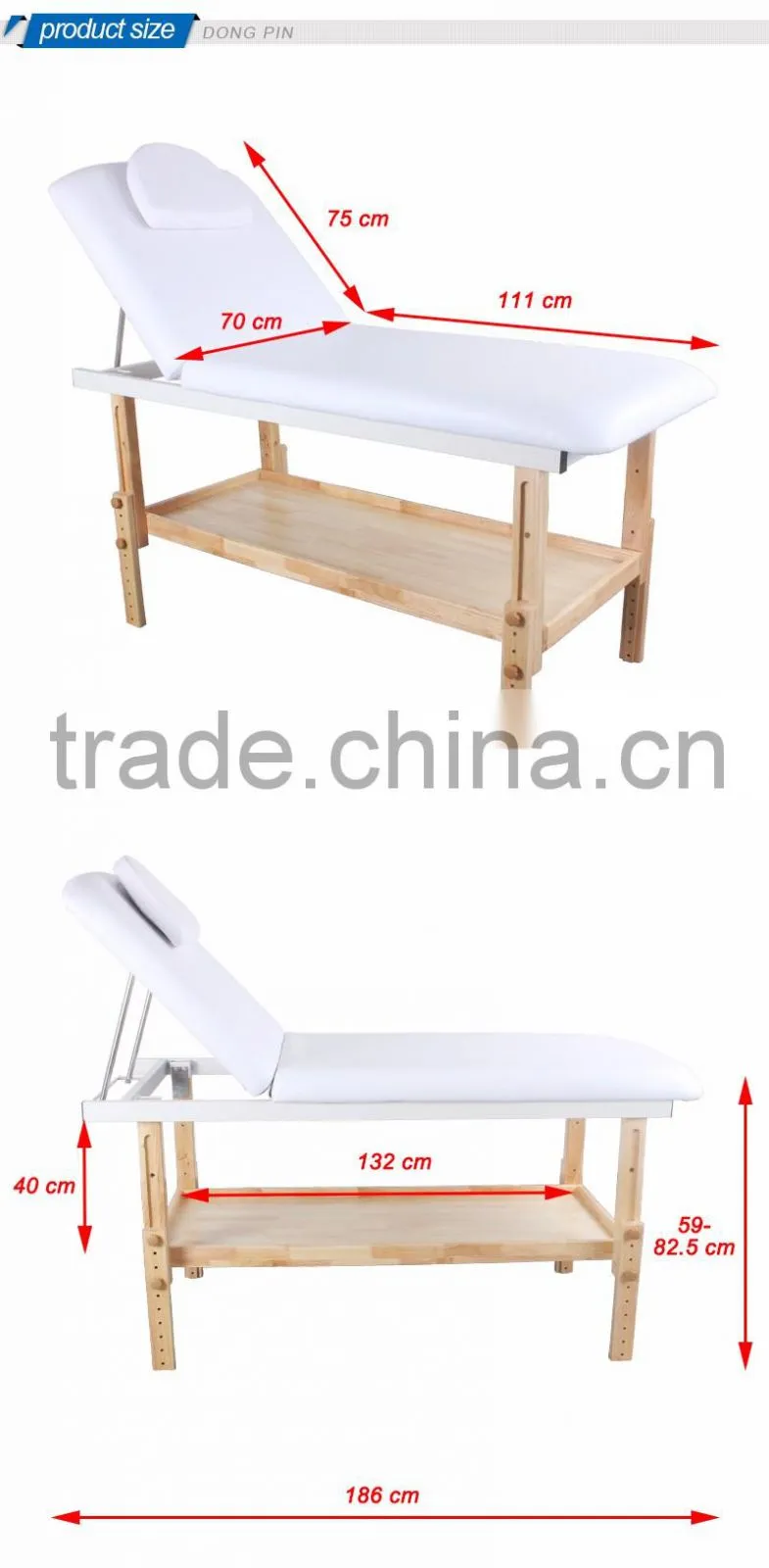 honey wood massage tables manufacturer