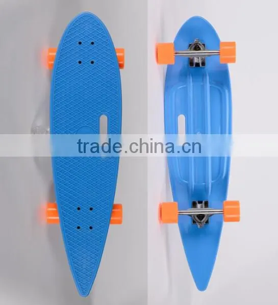 cruiser hand led longboard plastic skateboard
