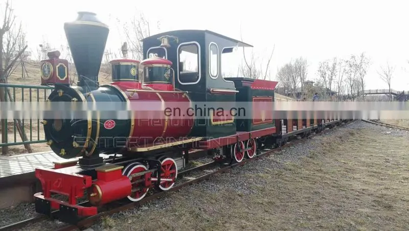 amusement steam tourist track train park rides