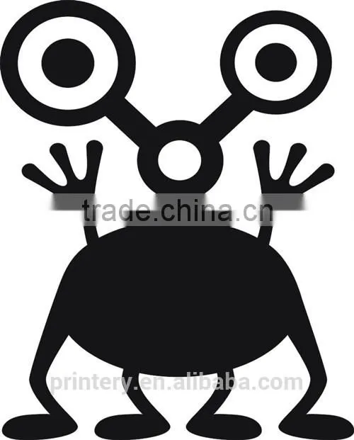 2014 Halloween cute decal high quality electrostatic window stickers, removable window stickers,gel window sticker