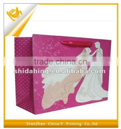 Romantic wedding gift bag