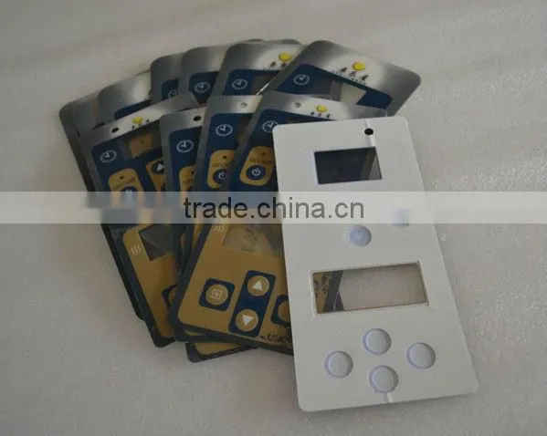 Mambrane switch panel sticker