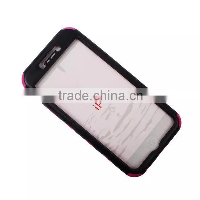 For Iphone 6 4.7" SILIONE+PC CASE