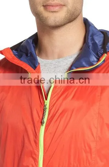 Wholesale Packable Water Resistant Windbreaker Jackets